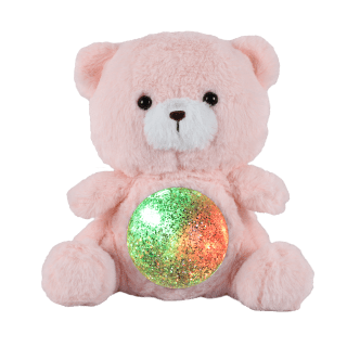 Rosie The Teddy - Magic Belly wt Glitter Ball