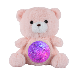 Rosie The Teddy - Magic Belly wt Glitter Ball