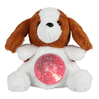 Charlie The Puppy - Magic Belly wt Glitter Ball