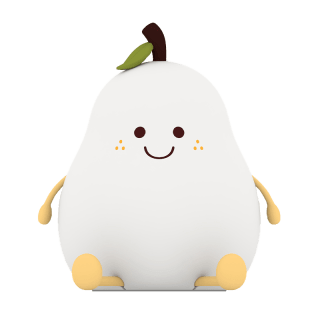 Pepe The Pear - Lumi Buddy Nightlight RGB