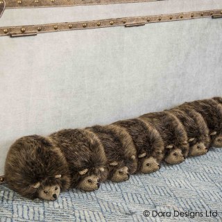 Hedgehog Animal Draught Excluder by Dora Designs