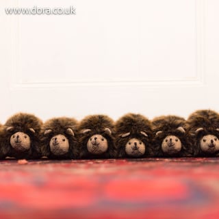 Door Draught Excluder by Dora Designs