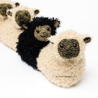 Black Sheep of the Family Draught Excluder by Dora