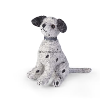Dalmatian Fabric Paperweight by Dora Designs