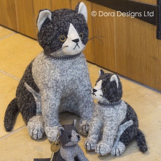 Pepe Cat Doorstop by Dora Designs