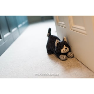 Novelty Pet Cat Doorstop By Dora Designs