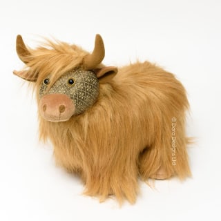 Fergus Highland Cow Doorstop by Dora Designs