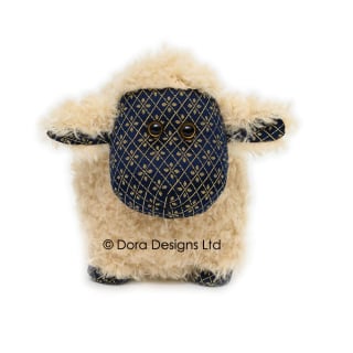 Laurie Sheep Weighted Doorstop by Dora Designs