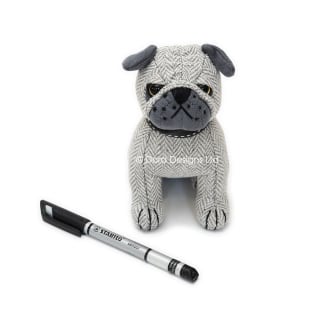 Prudence Pug Junior Paperweight by Dora Designs