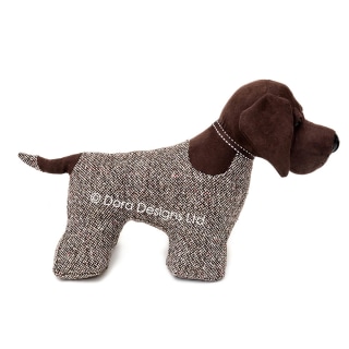 Shorthaired Pointer Pet Doorstop by Dora Designs