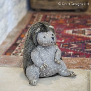 Bertie Bristles Hedgehog Doorstop by Dora Designs