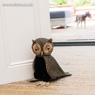 Lord Oliver Wise Owl Doorstop by Dora Designs