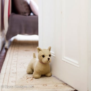 Iona the Westie Doorstop by Dora Designs