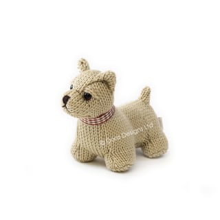 Iona Junior Westie paperweight by Dora Designs