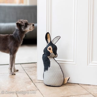 Hutch Rabbit Doorstop by Dora Designs