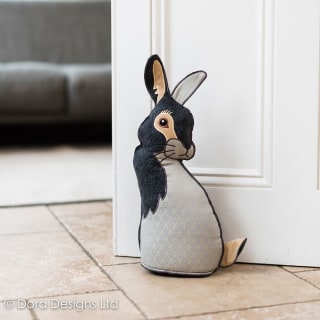 Hutch Rabbit Doorstop by Dora Designs