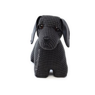 George Black Lab Doorstop by Dora Designs