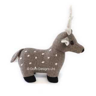 Fallow Deer Weighted Doorstop by Dora Designs