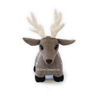 Jolly The Fallow Deer Doorstop by Dora Designs