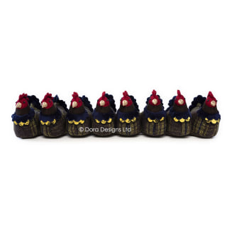 Brooding Hens Draught Excluder by Dora Designs