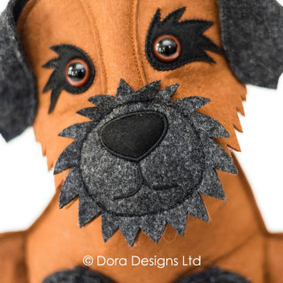 Skye Border Terrier Door Stop by Dora Designs