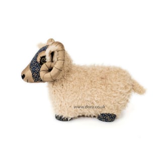 Swaledale Sheep Weighted Doorstop by Dora Designs