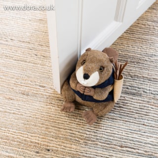 Brandon Beaver Doorstop by Dora Designs