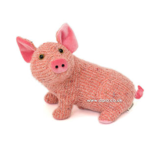 Pig Tam Doorstop Posh Traditional by Dora Designs