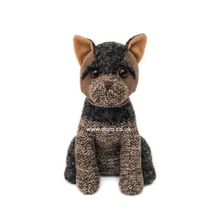 Teddy Terrier Unique Doorstop By Dora Designs