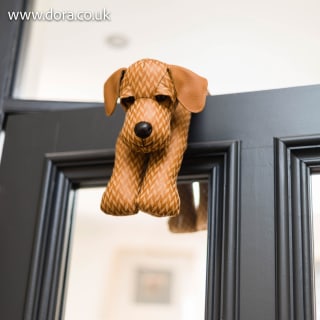 Labrador Door Muffler by Dora Designs
