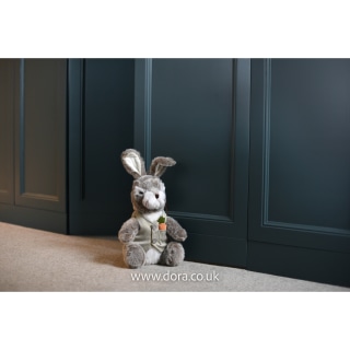 Tara Rabbit Plush Fabric Doorstop | Dora Designs