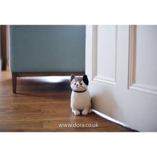 Pudge Cat | Novelty Fabric Doorstop | Dora Designs