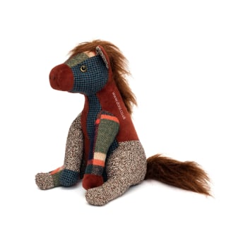 Patchwork Pony Doorstop by Dora Designs