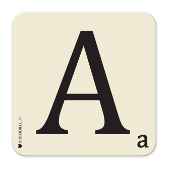 Letter A Table Mat