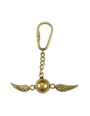 Handmade Brass Wizarding Sports Keyring