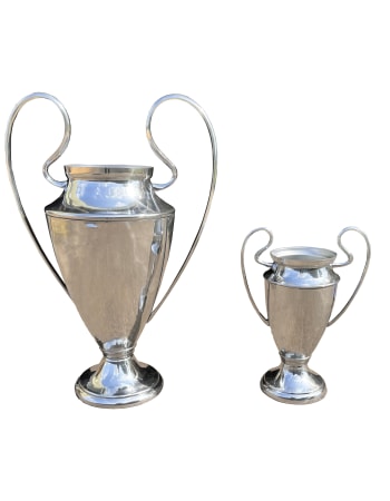 Large Aluminium Polished Trophy Ornament