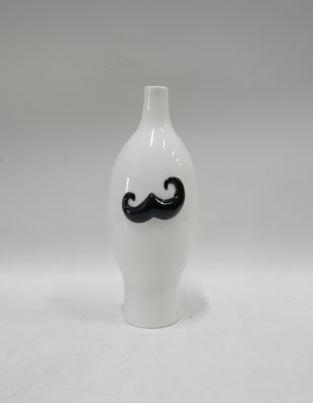 Ceramic Moustache Stem Vase