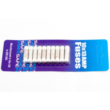 10 x Domestic Cartridge Fuse - 13A