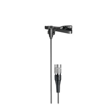 Audio Technica ATR35CW Omnidirectional Condenser Lavalier Microphone for A-T Wireless System Stage Electrics