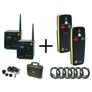 Interspace MC3-L2L3 TFC MicroCue3 L Twin Pro Kit +Case incl 1 x 2-Button Laser & 1 x 3-Button Laser