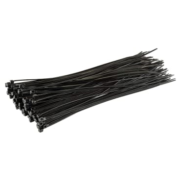 Hellermann UB300C-B 100 x Cable Ties - 300mm x 4.6mm Black