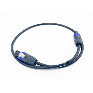 StageCable Speakon 2core Speaker Cable + Plastic NL4 Sockets -600mm