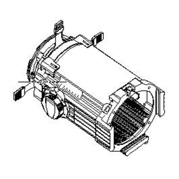 ETC 7060A2032-K Source 4 Profile Lens Tube + Lens - 25/50deg