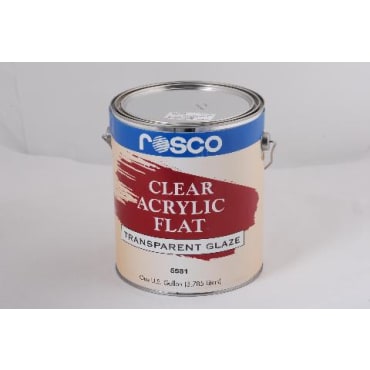 Rosco 55811 Transparent Glaze - Clear Flat - 3.79l