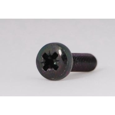 StageStore 100 x Rackmount Machine Screw M6 x 20mm Pozi Black