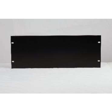Penn R1268/4UK 19" Blank Rack Panel - 4U Black