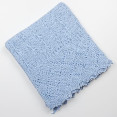 Cashmere Shawl - Blue