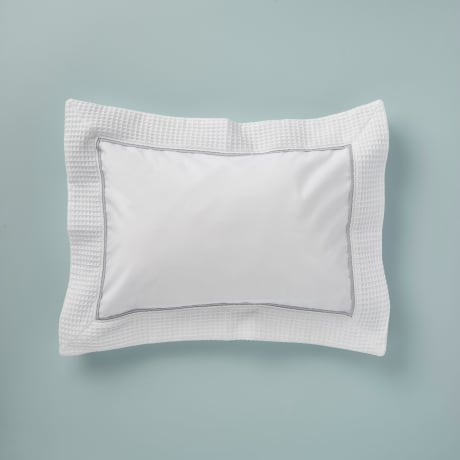 Pillowcase - Waffle / Grey