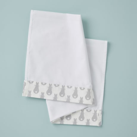 Moses Sheet - Rabbit Trellis / Grey