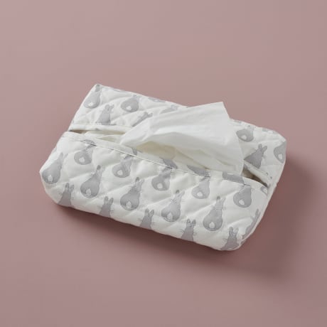 Tissue Cover - Rabbit Trellis / Grey